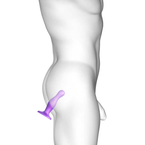 Strap-On-Me Dildo Plug Curvy Small Purple - Image 3