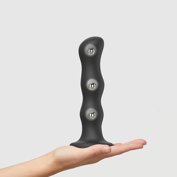 Strap-On-Me Geisha Ball Dildo XL Black - Image 4