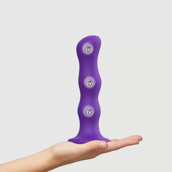 Strap-On-Me Geisha Ball Dildo XL Purple - Image 4