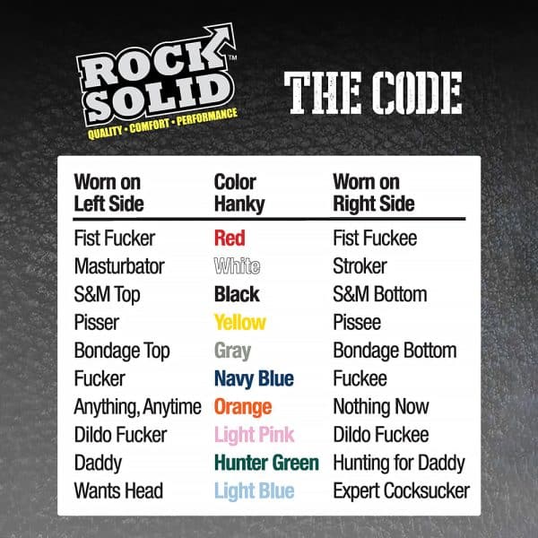 Rock Solid The Code Silicone C-Ring with Bandana Red/Black - Image 7