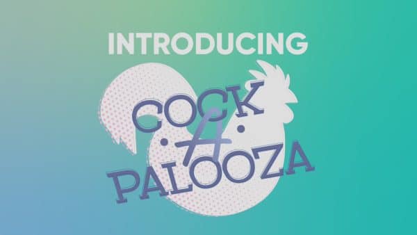 Cock-A-Palooza Confetti Silicone Dildo - Image 7