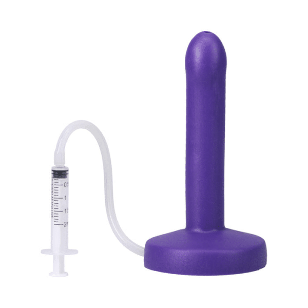 Tantus POP Slim Squirting Dildo Indiglow (Bag) - Image 3