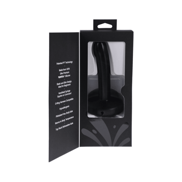 Tantus POP Slim Squirting Dildo Midnight - Image 8