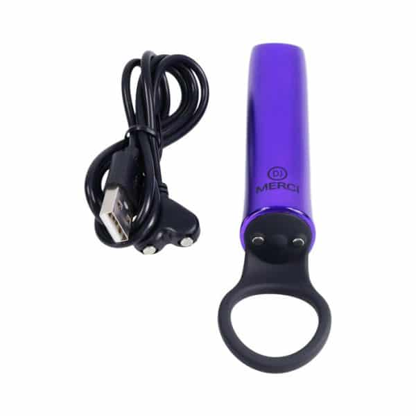 Merci Power Play with Silicone Grip Ring Violet - Image 6