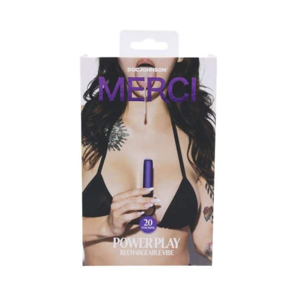 Merci Power Play with Silicone Grip Ring Violet - Image 10